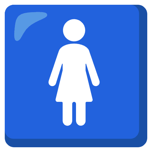 Women’s Room Emoji from Noto Emojis Set