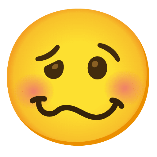 Woozy Face Element from Noto Emojis Set