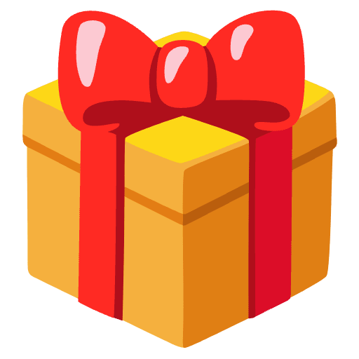 Wrapped Gift Emoji from Noto Emojis Set