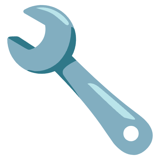 Wrench Emoji from Noto Emojis Set