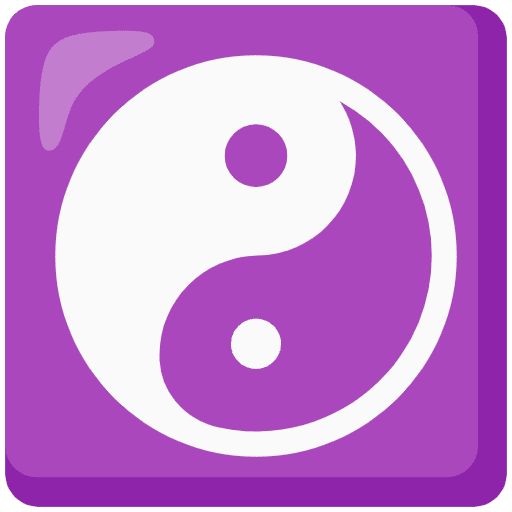 Yin Yang Emoji from Noto Emojis Set