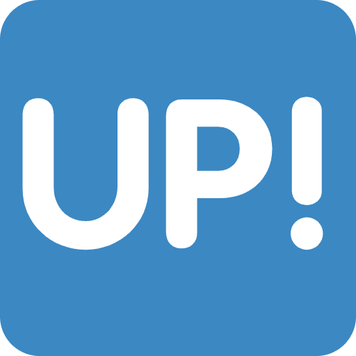 Up! Button Emoji from Twemoji Set
