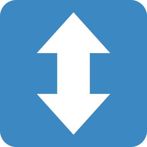 Up Down Arrow Emoji from Twemoji Set
