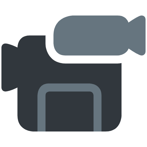 Video Camera Emoji from Twemoji Emoji Set