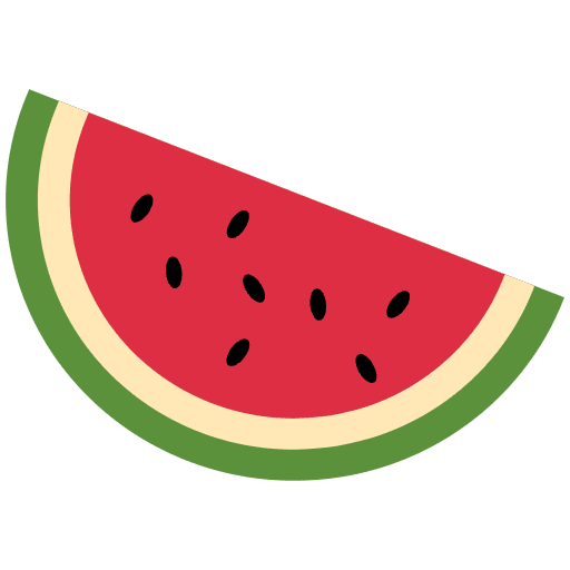 Watermelon Element from Twemoji Emoji Set