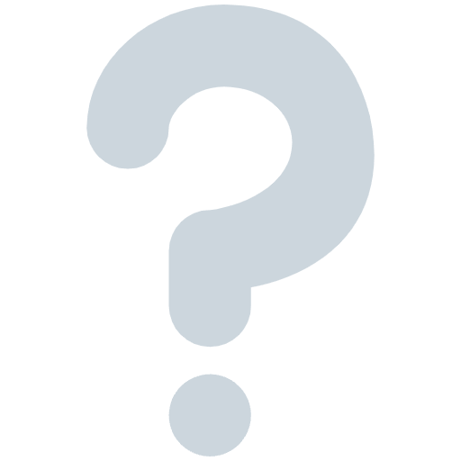 White Question Mark Emoji from Twemoji Emoji Set