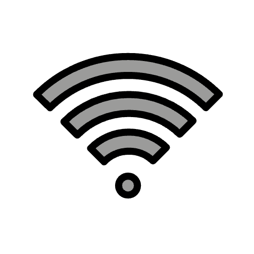 Wifi Emoji from OpenMoji Set