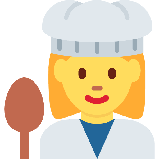 Woman Cook Emoji from Twemoji Emoji Set