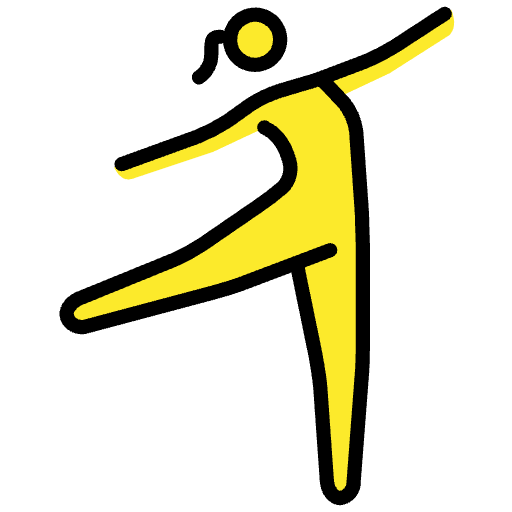Woman Dancing Emoji from OpenMoji Emoji Set