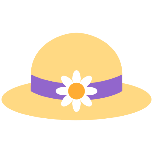 Woman’s Hat Emoji from Twemoji Emoji Set