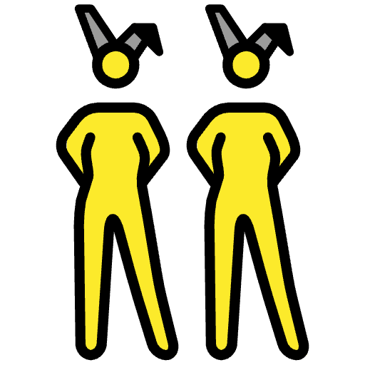 Women With Bunny Ears Emoji from OpenMoji Set