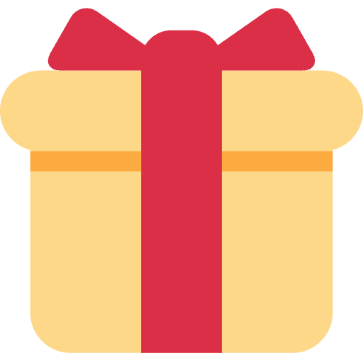 Wrapped Gift Emoji from Twemoji Emoji Set