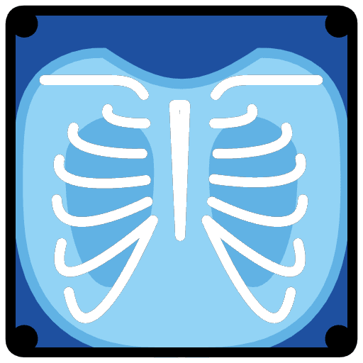 X Ray Emoji from OpenMoji Emoji Set