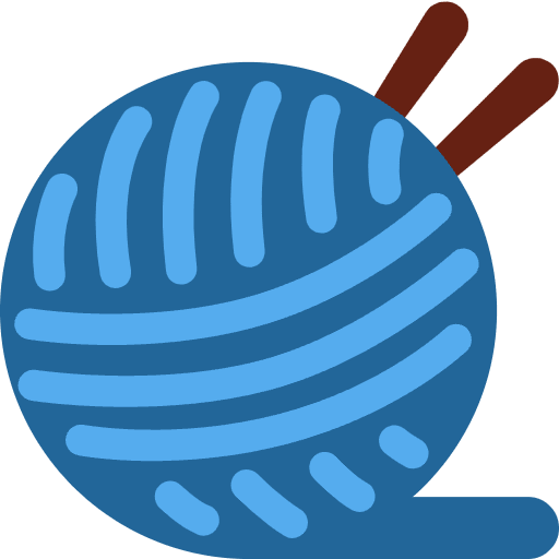 Yarn Emoji from Twemoji Emoji Set