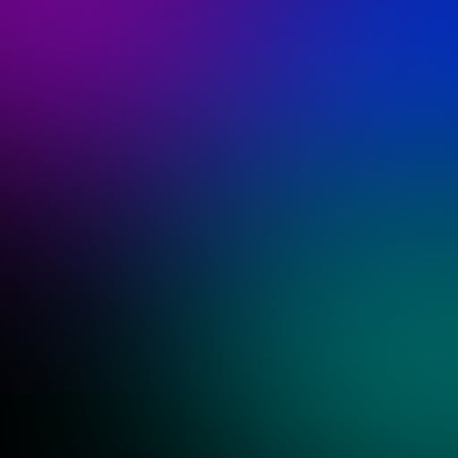 Magenta Blue Green Blurry Ellipses Element from Gradient Backgrounds Set