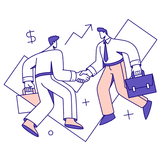 Business Deal Illustration from Bangalore - Free Set