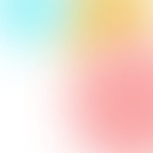 Blue Yellow Red Blurry Ellipses Element from Gradient BG - Free Set