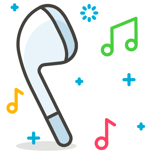 Headphone Emoji from Emoji - Free Set