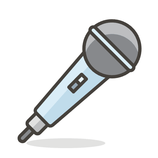 Microphone Emoji from Emoji - Free Set