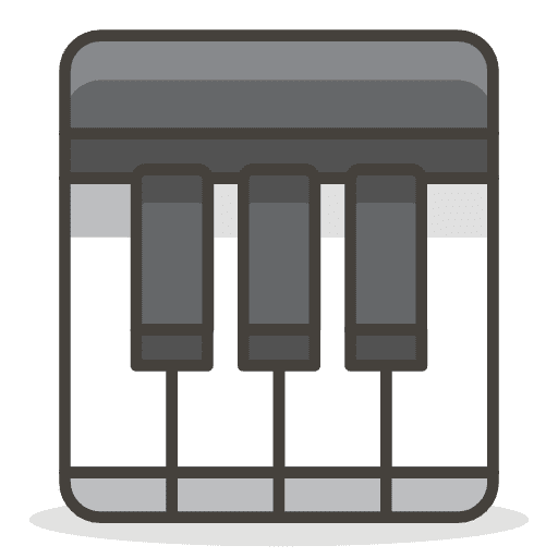 Musical Keyboard Emoji from Emoji - Free Set