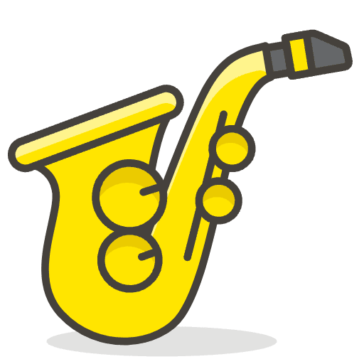 Saxophone Emoji from Emoji - Free Set