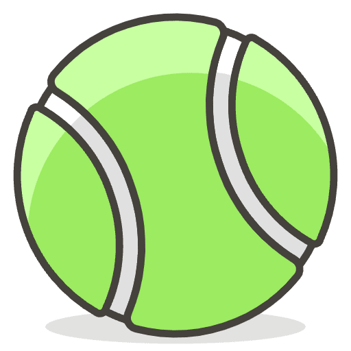 Tennis 1 Element from Emoji - Free Set