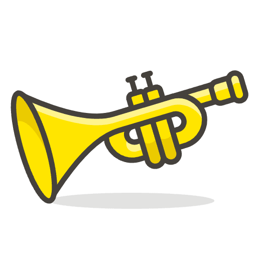 Trumpet Emoji from Emoji - Free Set