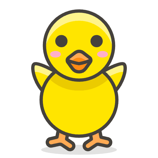 Baby Chick Emoji from Emoji - Free Set