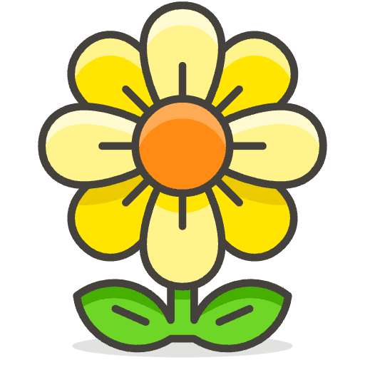 Blossom Emoji from Emoji - Free Set