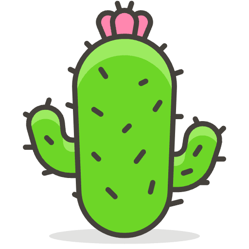 Cactus 1 Emoji from Emoji - Free Set