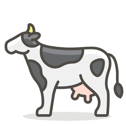 Cow Emoji from Emoji - Free Set