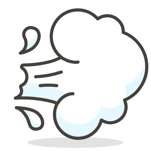 Dashing Away Element from Emoji - Free Set