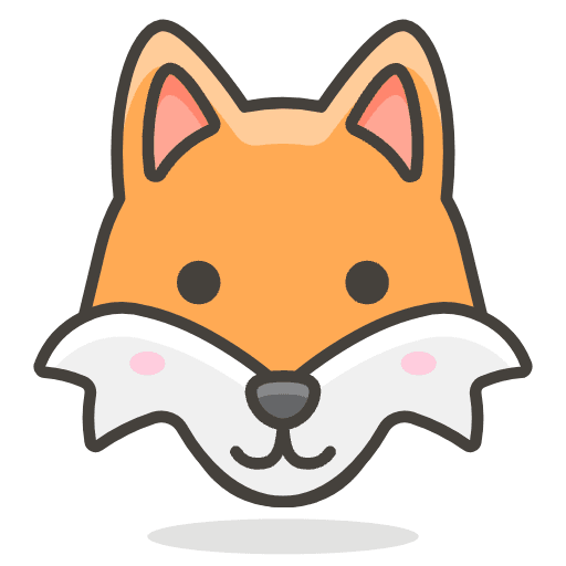 Fox Face 2 Emoji from Emoji - Free Set
