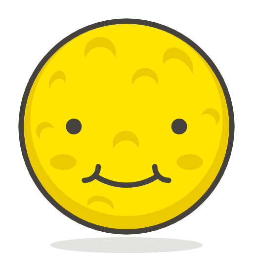 Full Moon Face Emoji from Emoji - Free Set