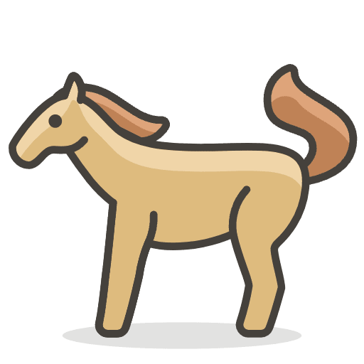 Horse Emoji from Emoji - Free Set
