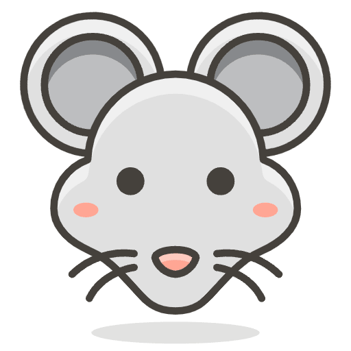 Mouse Face Emoji from Emoji - Free Set
