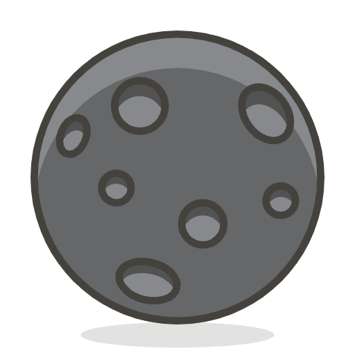 New Moon Emoji from Emoji - Free Set