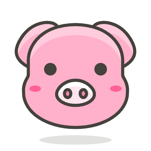 Pig Face Element from Emoji - Free Set