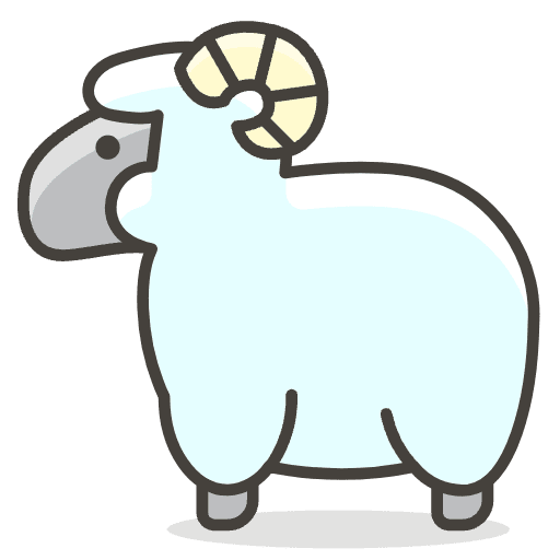 Ram Emoji from Emoji - Free Set