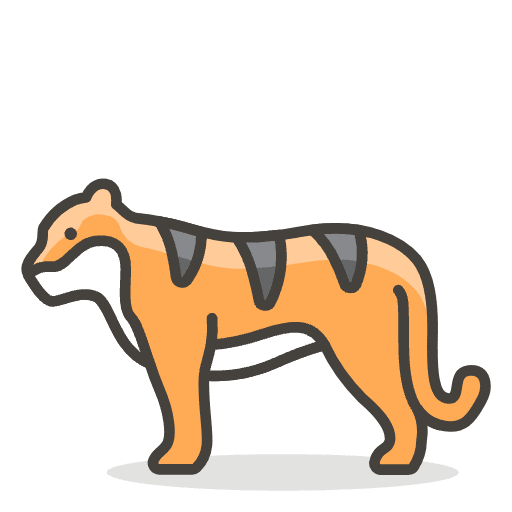 Tiger Emoji from Emoji - Free Set