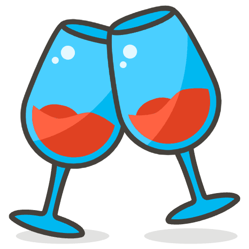 Clinking Glasses 4 Emoji from Emoji - Free Set