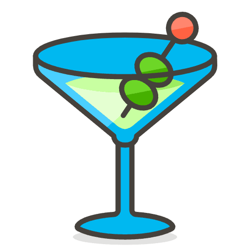 Cocktail Glass Emoji from Emoji - Free Set