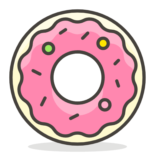 Doughnut 1 Emoji from Emoji - Free Set