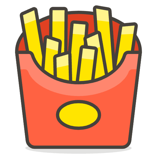 French Fries Emoji from Emoji - Free Set