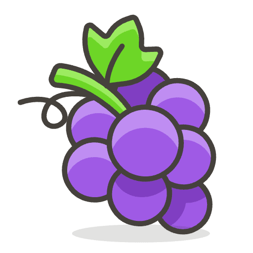 Grapes Emoji from Emoji - Free Set