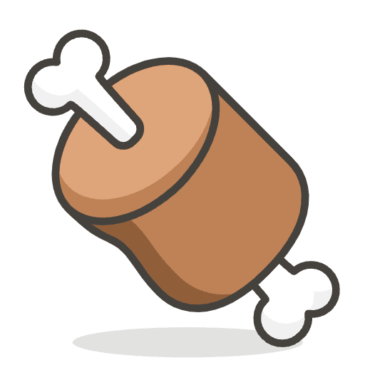 Meat On Bone Emoji from Emoji - Free Set