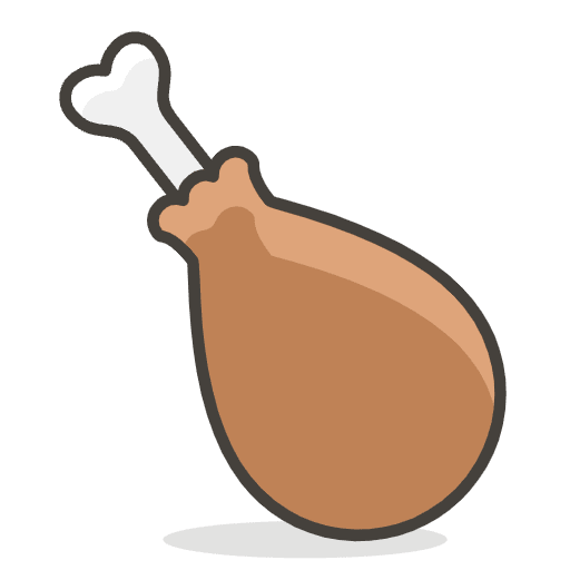Poultry Leg Element from Emoji - Free Set