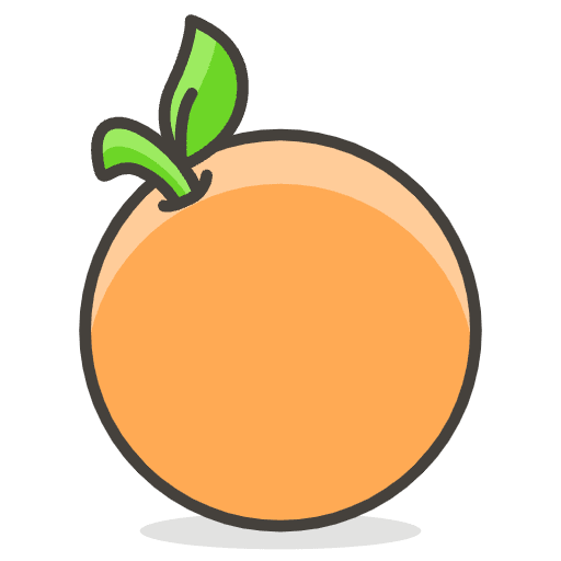 Tangerine Emoji from Emoji - Free Set