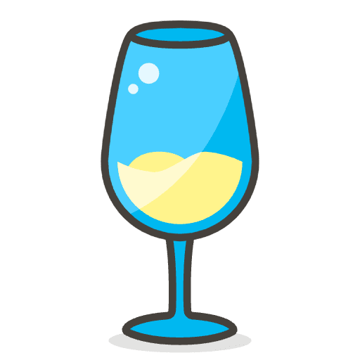 White Wine Glass Emoji from Emoji - Free Set