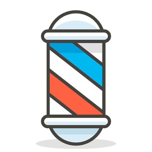 Barber Pole Element from Emoji - Free Set